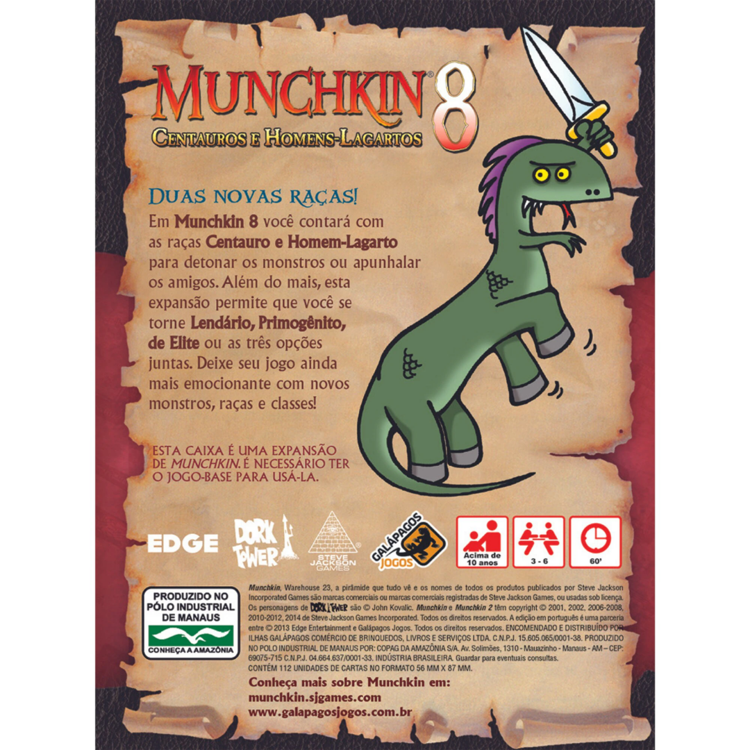 Munchkin - 8 Centauros De La Mazmorra