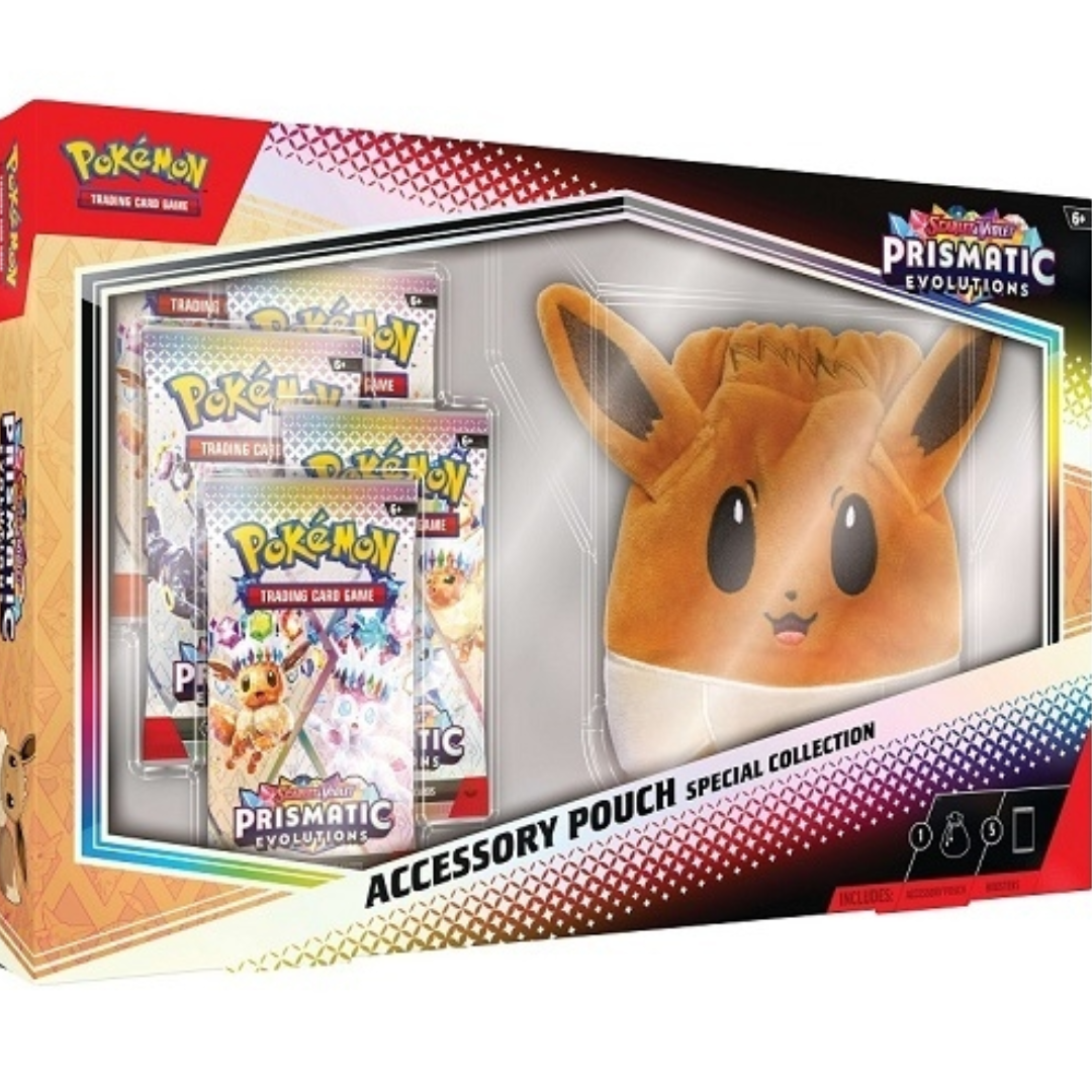 Pokemon TCG Scarlet and Violet Prismatic Evolutions - Accesory Pouch / Español