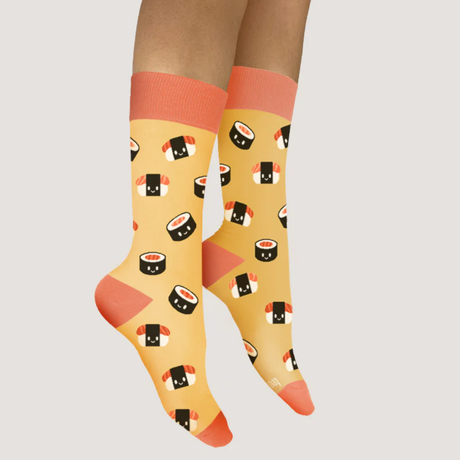 Sushi Pattern Socks