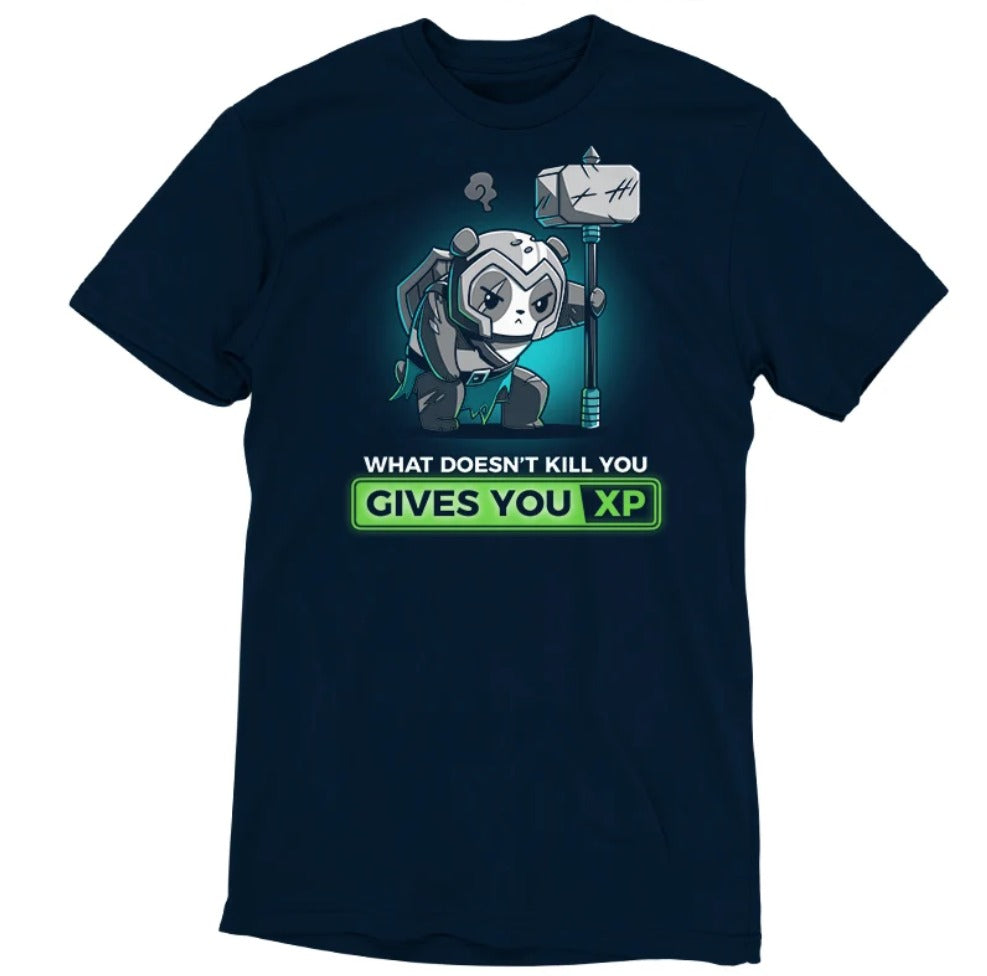 Polera Tee Turtle Unstable Games - What Doesn't Kill You, Gives You XP