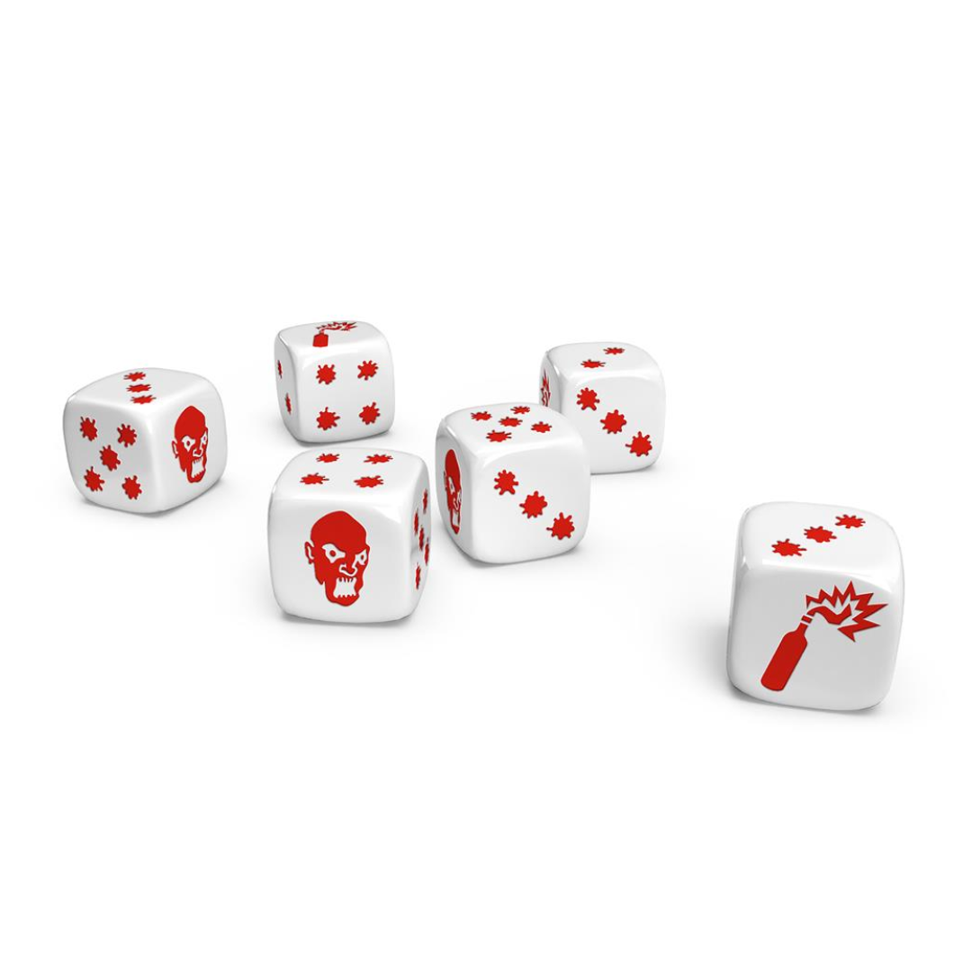 Zombicide - Special Black & White Dice