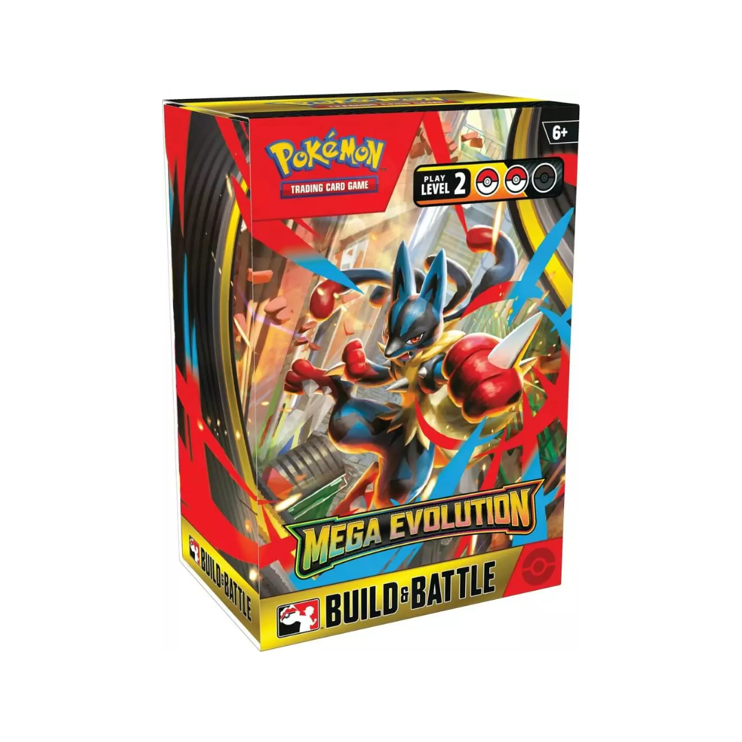Pokemon TCG Mega Evolution - Build & Battle Box - Juegos Enroque
